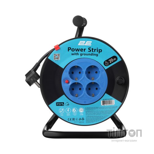 Мережевий подовжувач 2E 2E-CR4315IP20M20