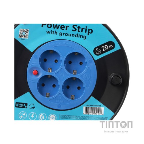 Мережевий подовжувач 2E 2E-CR4315IP20M20