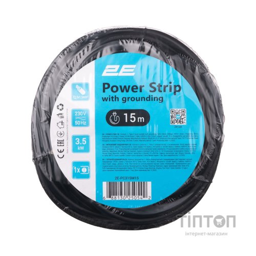 Мережевий подовжувач 2E 2E-PC315M15