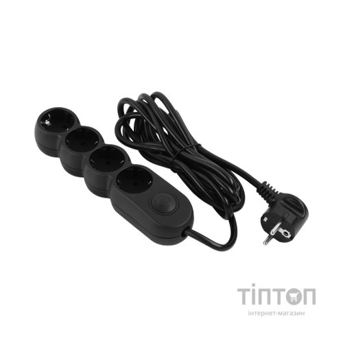 Мережевий подовжувач 2E 2E-U04VESM3BK