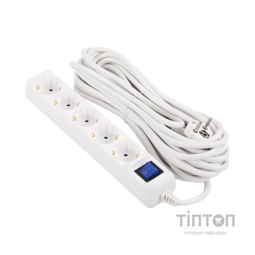 Мережевий подовжувач 2E 2E-U05ES15M10WH