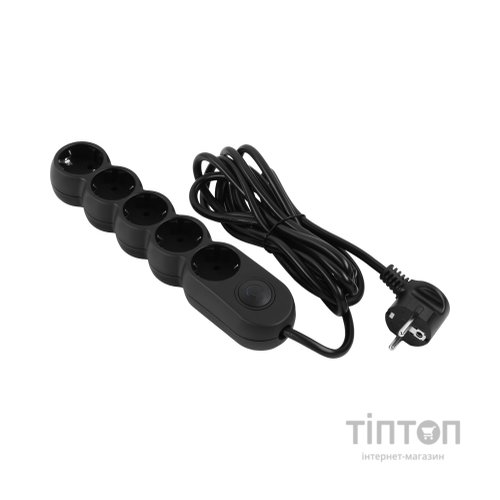 Мережевий подовжувач 2E 2E-U05VESM3BK