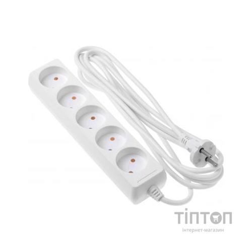 Мережевий подовжувач 2E 5 розеток, 3м (2E-U05M3)