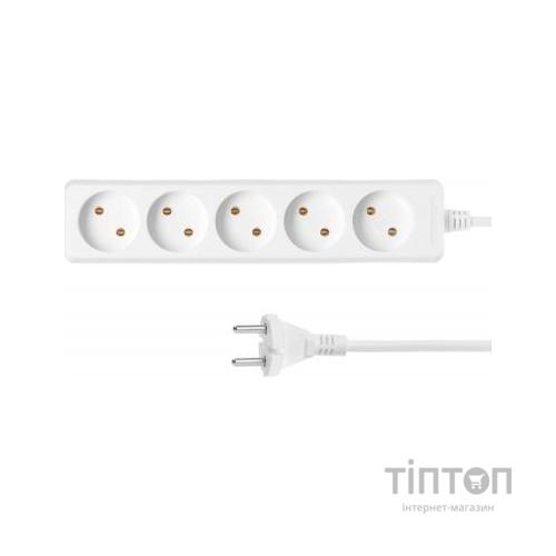 Мережевий подовжувач 2E 5 розеток, 3м (2E-U05M3)
