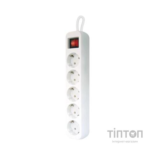 Мережевий подовжувач Defender S518 1.8 m 5 роз switch white (99241)