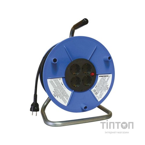 Мережевий подовжувач EMOS катушка 4 роз., 40 м (P09240M)