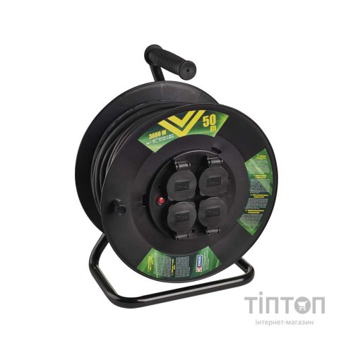 Мережевий подовжувач EMOS катушка 4 роз., 50 м (P08250)