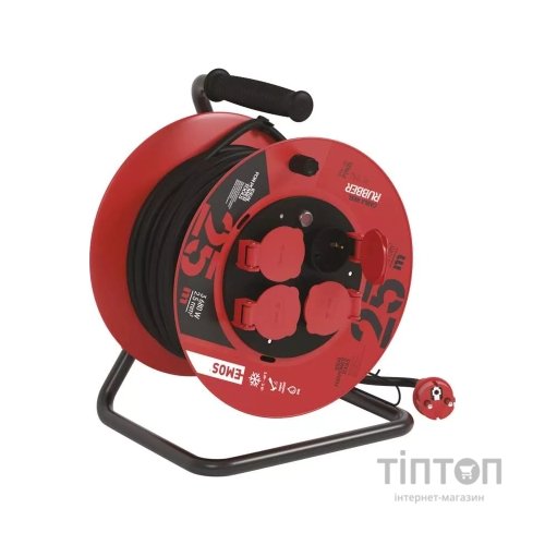 Мережевий подовжувач EMOS P19625, 25m, 2.5mm2 (P19625)