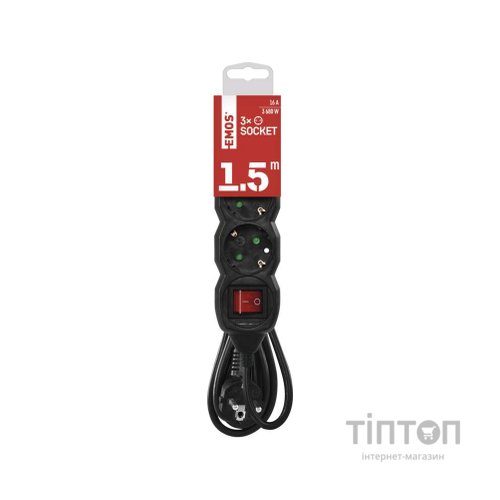 Мережевий подовжувач EMOS PC1321R