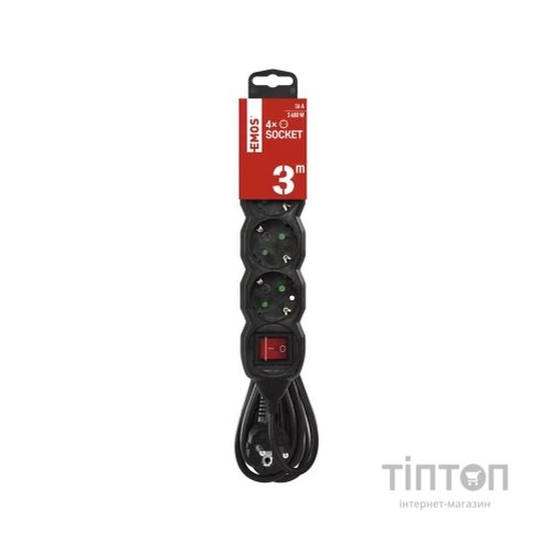 Мережевий подовжувач EMOS PC1423R