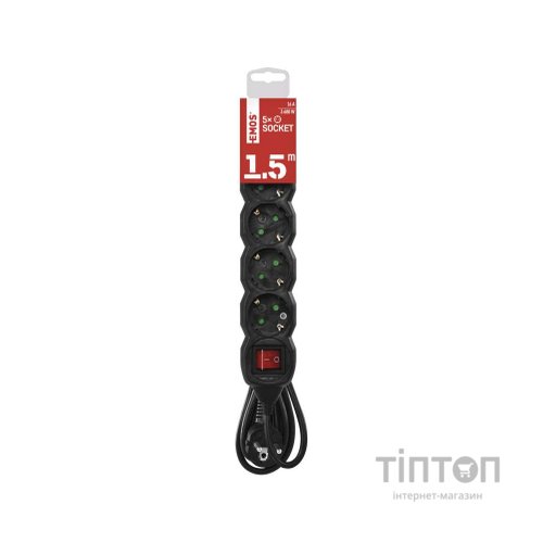 Мережевий подовжувач EMOS PC1521R