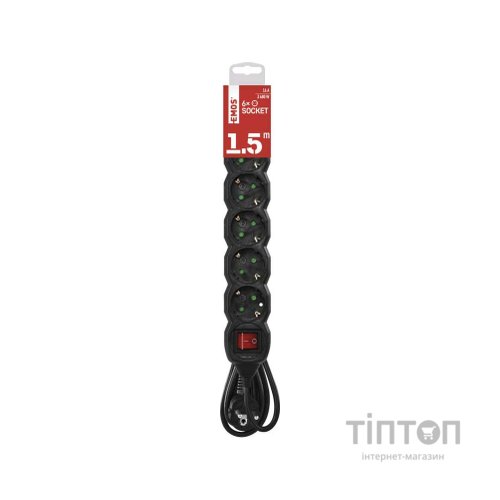 Мережевий подовжувач EMOS PC1621R