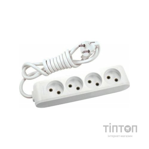 Мережевий подовжувач Panasonic X-tendia 4 розетки, 2м (WLTB02422GR-UA)