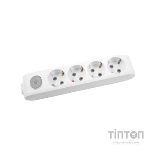 Мережевий подовжувач Panasonic X-tendia із заземленням 4 розетки, 3м (WLTA04432GR-UA)