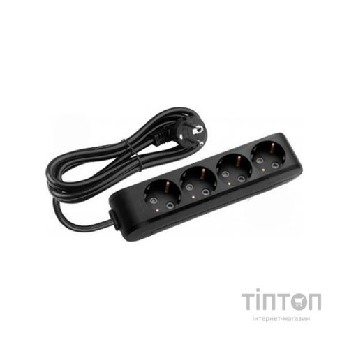 Мережевий подовжувач Panasonic X-tendia із заземленням 4 розетки, 3м (WLTB04432BL-UA)