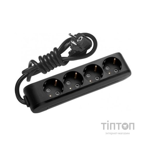 Мережевий подовжувач Panasonic X-tendia із заземленням 4 розетки, 5м (WLTB04452BL-UA)