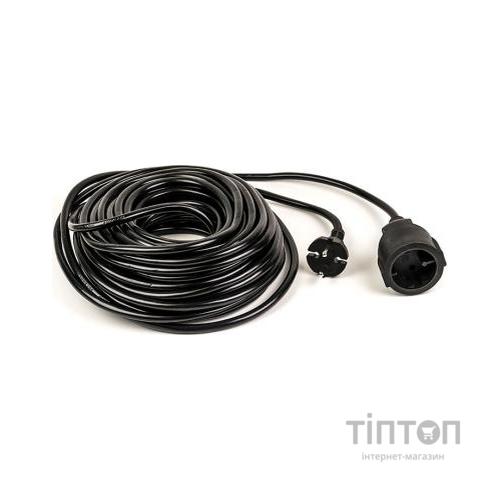 Мережевий подовжувач PowerPlant 20 м, 2x2.5мм2, 16А (JY-3021/20) (PPEA16M200S1)