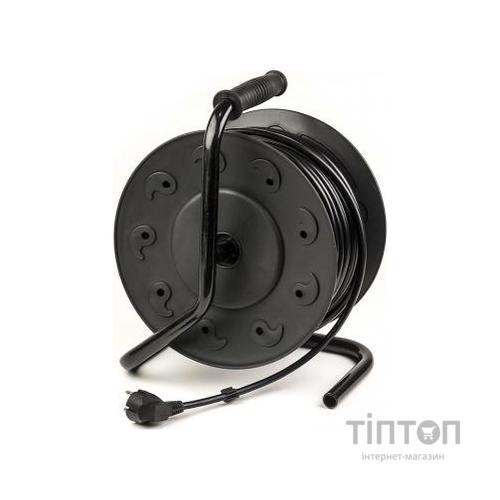 Мережевий подовжувач PowerPlant 50 м, 3x2.5мм2, 16А, (JY-2002/50) (PPRA16M50S4L)