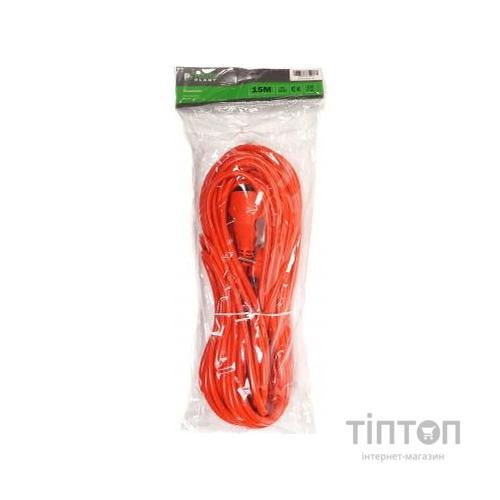 Мережевий подовжувач PowerPlant удлинитель 15 м (JY-3024/15) (PPCA08M150S1)