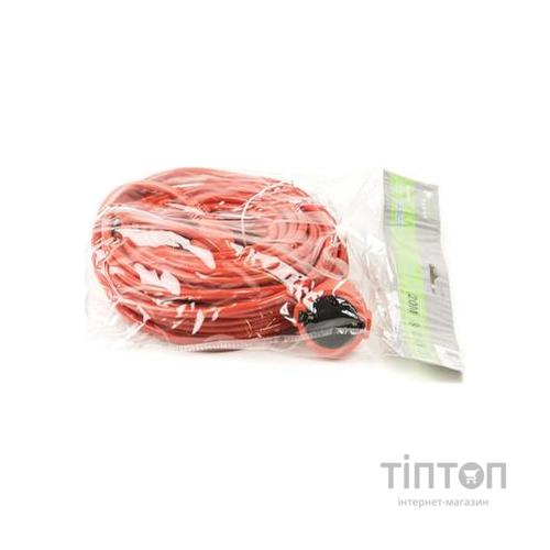 Мережевий подовжувач PowerPlant удлинитель 20 м морозостойкий (JY-3024/20) (PPCA10M20S1L)