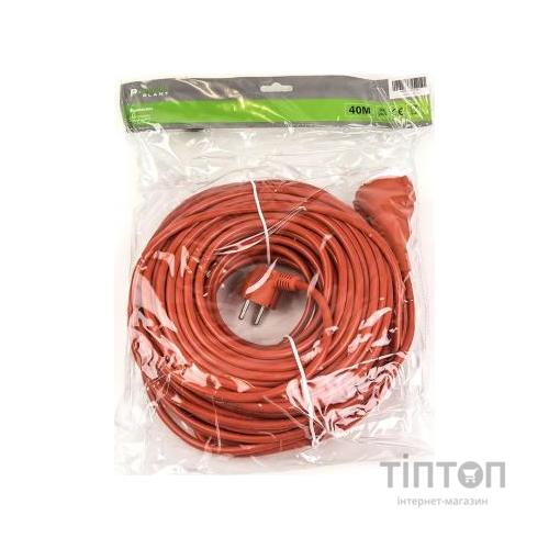 Мережевий подовжувач PowerPlant удлинитель 40 м (JY-3024/40) (PPCA10M400S1)