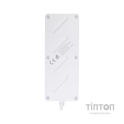 Мережевий подовжувач TUYA Smart 1.8м, 16A, 4*розетки/4*USB (HS082383)