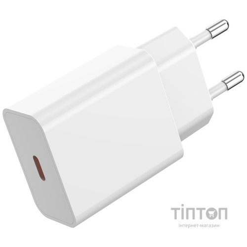 Мережевий зардний пристрій XO L126 - 20W PD Single port USB-C White