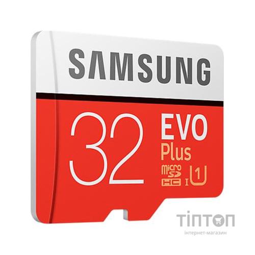 MicroSD SAMSUNG 32GB PLUS EVO UHS-I (R95, W20MB/s)