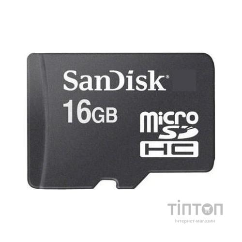 MicroSD SanDisk 16Gb class 4