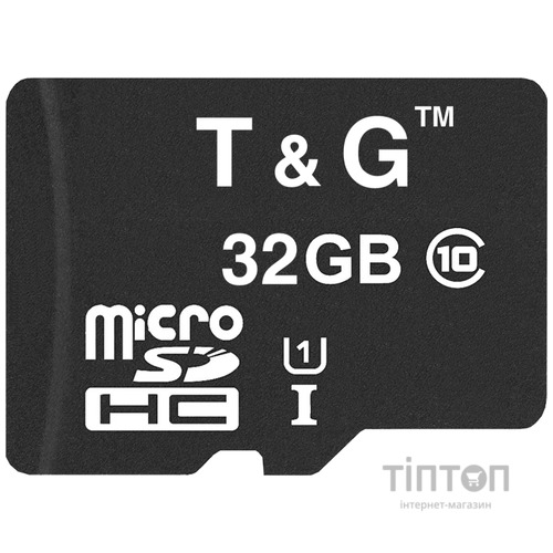 MicroSDHC 32GB UHS-I Class 10 T&G (TG-32GBSD10U1-00)