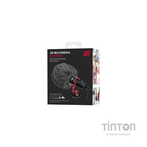 Мікрофон 2E MG010 Shoutgun (2E-MG010)