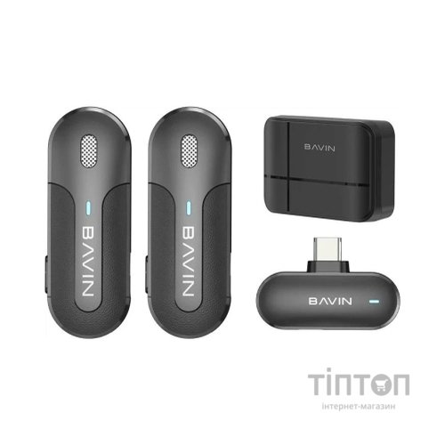 Мікрофон BAVIN MP-102 Type-C Black (MP-102 BK)