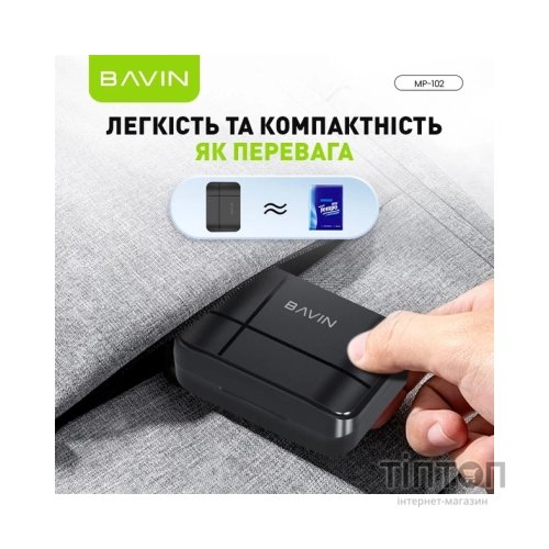 Мікрофон BAVIN MP-102 Type-C Black (MP-102 BK)
