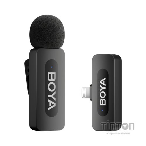 Мікрофон Boya BY-V1 Lightning Black (BY-V1)