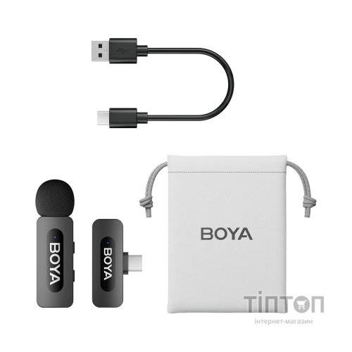 Мікрофон Boya BY-V10 Type-C Black (BY-V10)