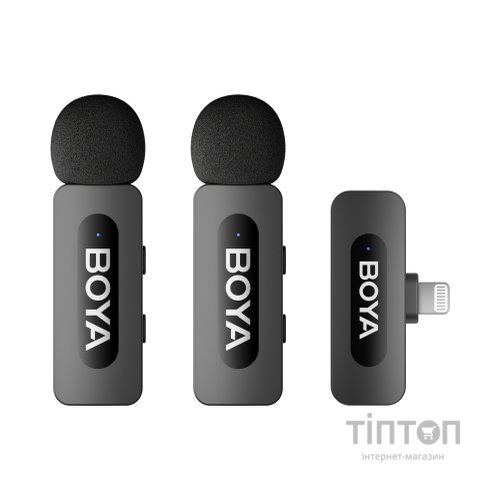 Мікрофон Boya BY-V2 Lightning Black (BY-V2)