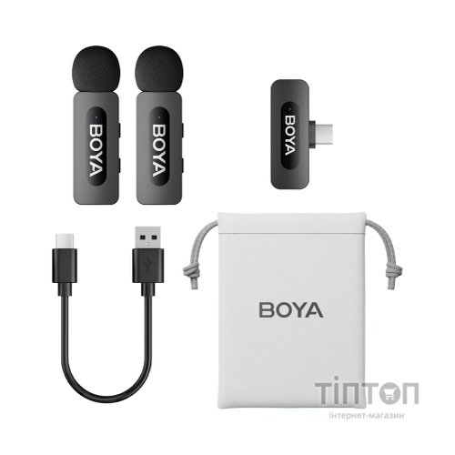 Мікрофон Boya BY-V20 Type-C Black (BY-V20)