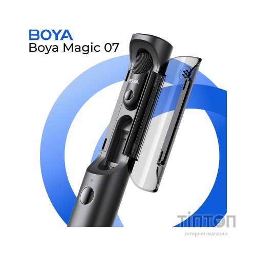 Мікрофон Boya Magic-07 Type-C Black (Magic-07)