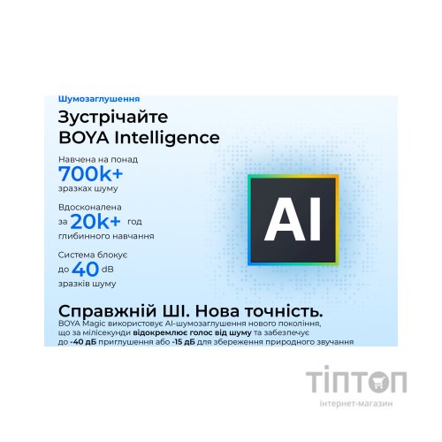 Мікрофон Boya Magic-07 Type-C Black (Magic-07)