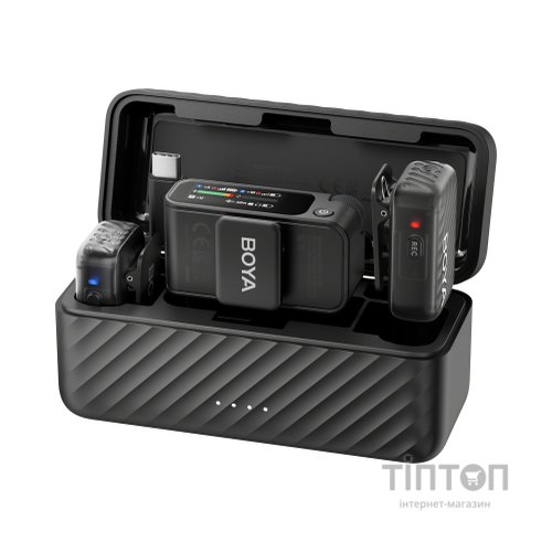Мікрофон Boya MIC 2-02 Type-C/TRS Black (MIC 2-02)
