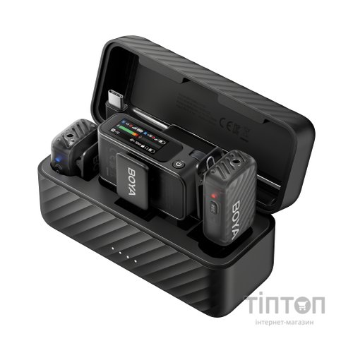 Мікрофон Boya MIC 2-02 Type-C/TRS Black (MIC 2-02)