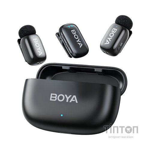 Мікрофон Boya mini-18 3,5 мм/TRS/Type-C Black (mini-18)