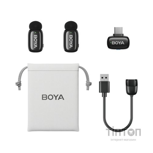 Мікрофон Boya mini-23 Type-C Black (mini-23)