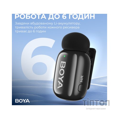 Мікрофон Boya mini-23 Type-C Black (mini-23)