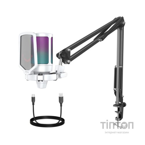 Мікрофон Fifine A6TW USB White (A6TW)