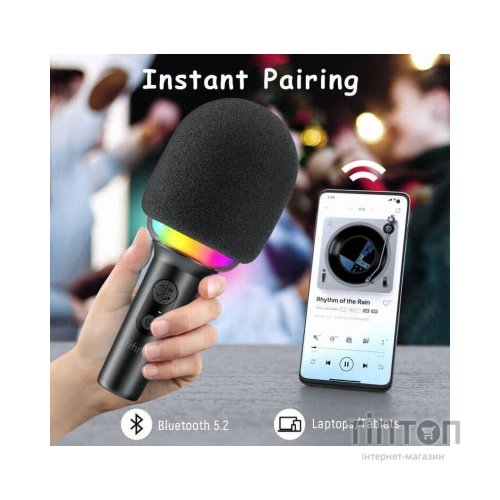 Мікрофон Fifine E2B Wireless Black (E2B)
