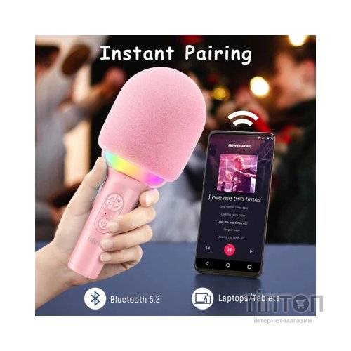 Мікрофон Fifine E2P Wireless Pink (E2P)