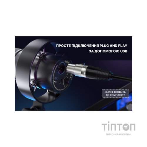 Мікрофон Fifine K688 USB Black (K688)