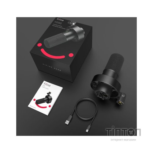 Мікрофон Fifine K688 USB Black (K688)