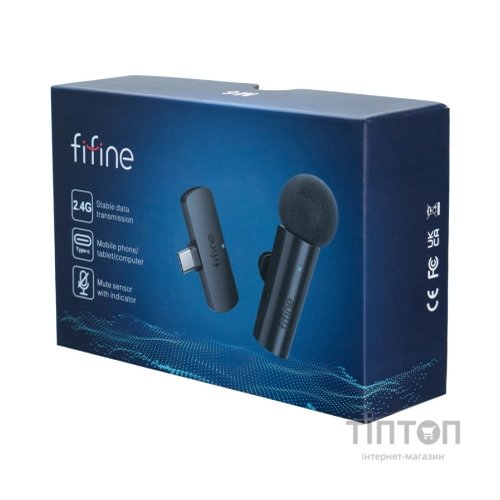 Мікрофон Fifine M6 Wireless Black (M6)